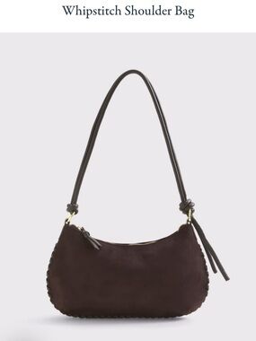 Dark Brown Shoulder Bag Abercrombie NWT